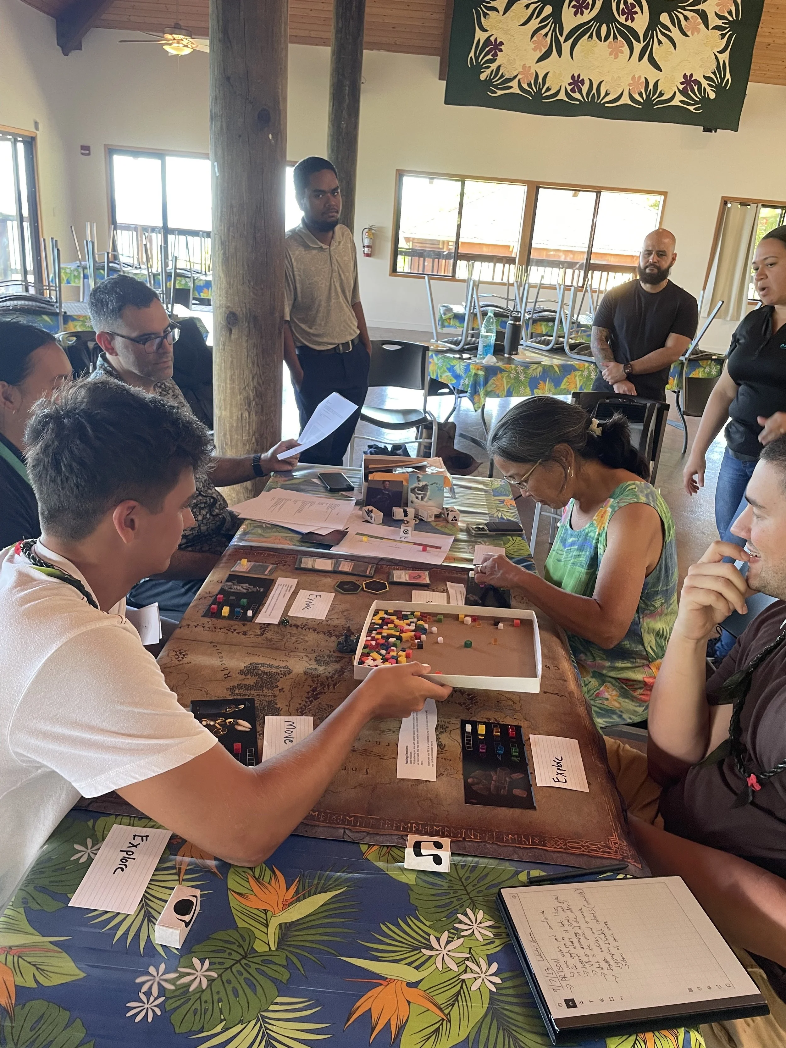 Community playtesting session
